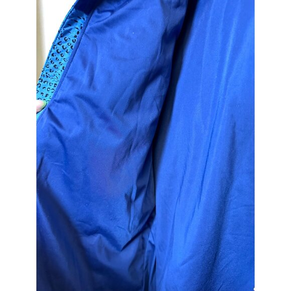 REI Co-op Boys L (14-16) Blue Hooded Rain Shell Jacket Lightweight Windbreaker 2 - Picture 4 of 7